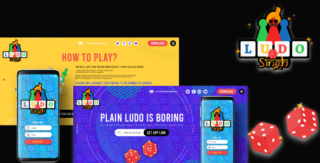 Ludo Singh Game  Landing Page PSD