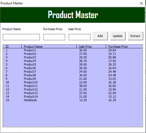 Inventory Management System Excel Software