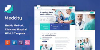 Health & Medical HTML Template