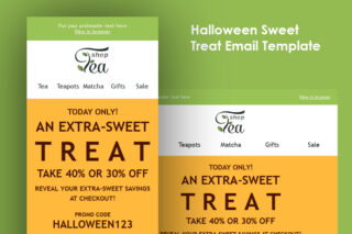 Halloween Sweet Treat Email Template