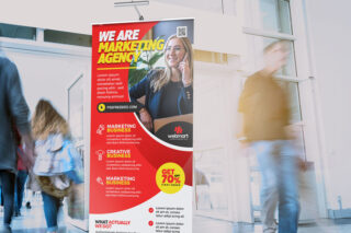 Elegant Business Roll Up Banner