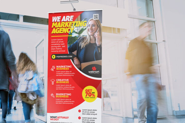 Elegant Business Roll Up Banner
