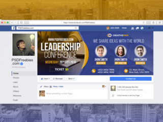 Conference Announcement Facebook Cover