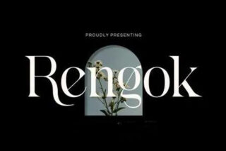 Rengok – Display Typeface
