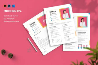 Modern CV – Resume & Letter