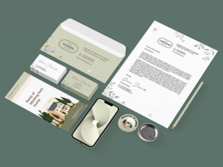 High Quality Corporate Stationery Mockup PSD
