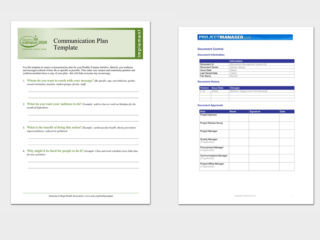 Communication Plan Templates