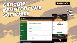 Grocery Inventory Web Software with Source Code