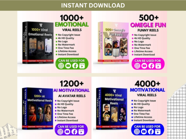 1 Lakh+ Ultimate Viral Mega Updated Reel Bundle - Image 7