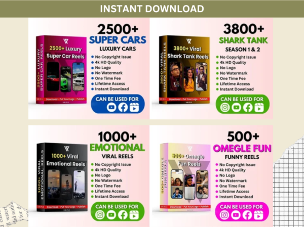 1 Lakh+ Ultimate Viral Mega Updated Reel Bundle - Image 4