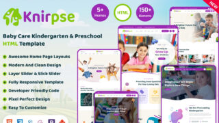 Knirpse - Kindergarten & Baby Care HTML Template