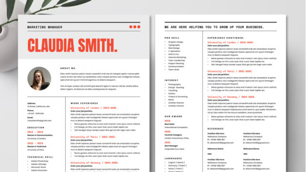 Marketing Manager Resume