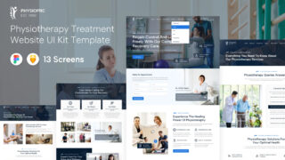 Physiotherapist Physical Recovery Website Template