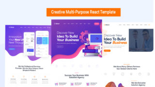 React - Creative Multi-Purpose React Templates