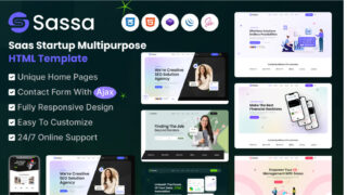 Sassa - Sass Startup Multipurpose HTML Template