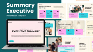 Summary Executive Light Ver. - Powerpoint Template
