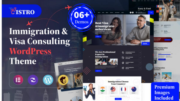 Vistro - Immigration Visa Consulting WordPress The