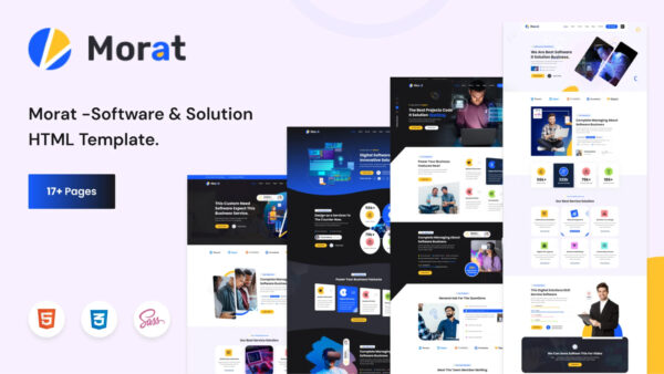 Morat - Software & Solution HTML5 Template