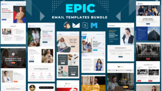 Epic - Multi-Concept Email Templates Bundle