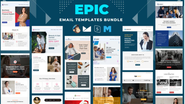 Epic - Multi-Concept Email Templates Bundle