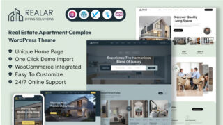 Realar - Real Estate WordPress Theme
