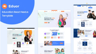 Eduor-Education React NextJs Template