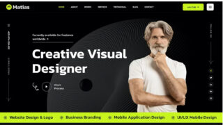 Matias - Personal Portfolio React Template