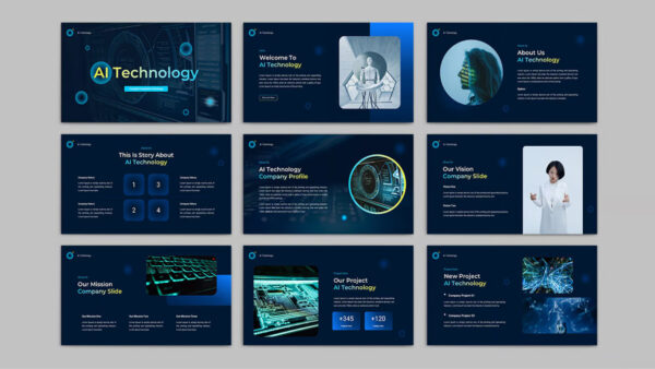 Ai Technology Powerpoint Template - Image 2
