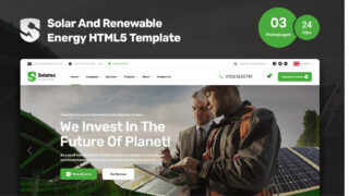 Solatec - Ecology & Solar Energy HTML5 Template