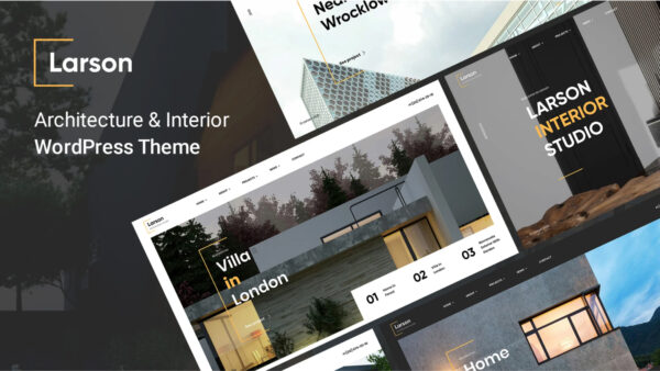 Larson - Architecture & Interior Design WordPress