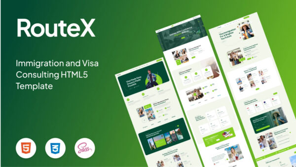 RouteX - Immigration and Visa Consulting HTML5